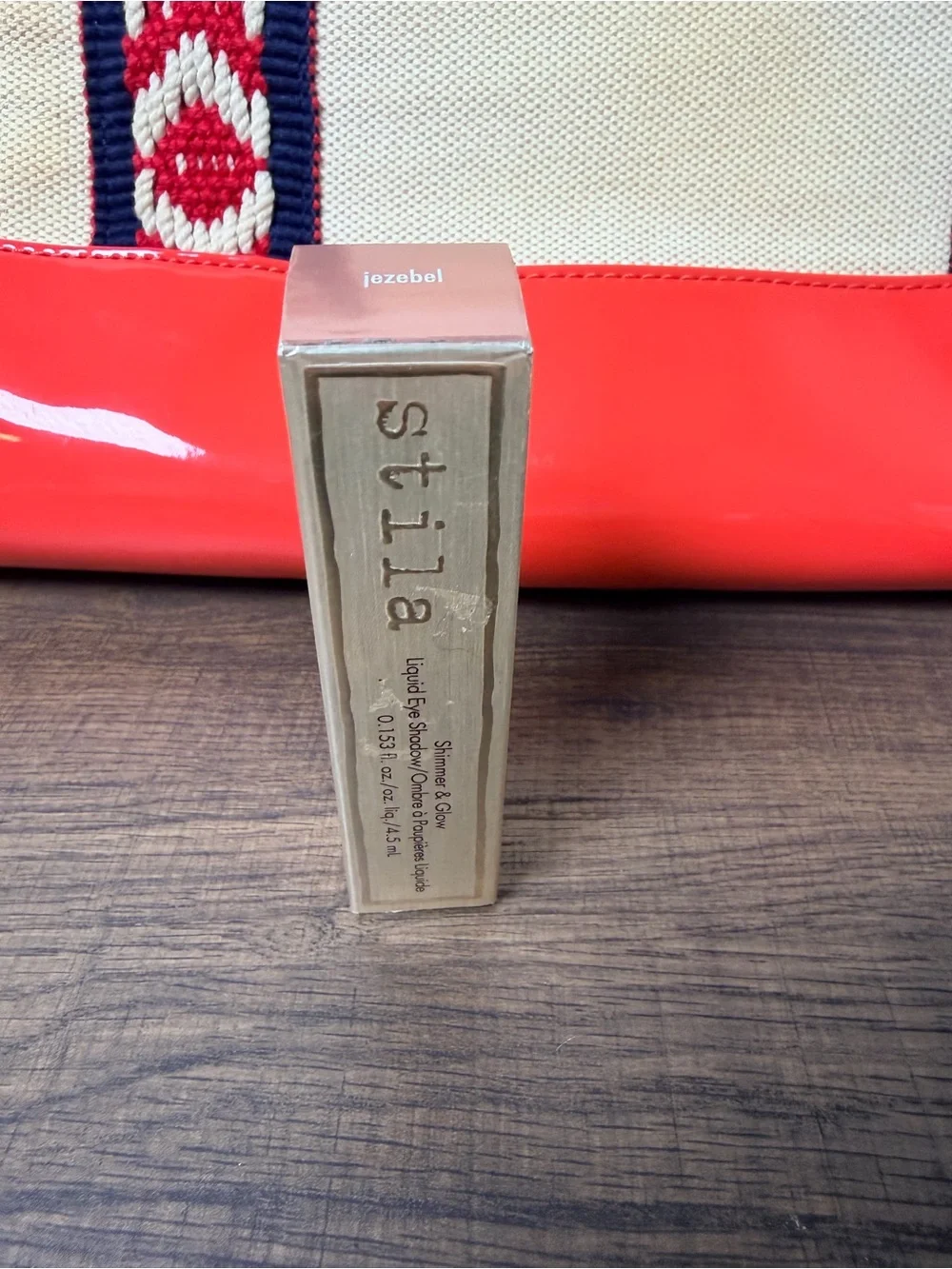 Tory Burch canvas bag with Spoiledchild Collagen, Beauty of Joseon, NARS, Stila